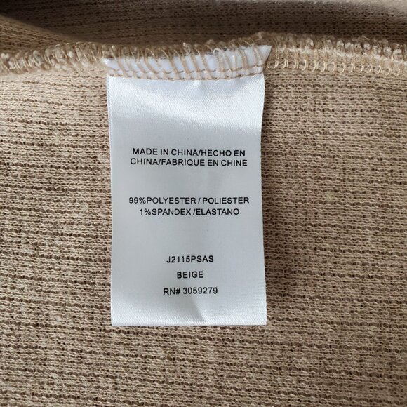 Altar’d State Women’s Beige Corduroy Buttoned Jacket Size XS Oversized Style - Picture 4 of 7